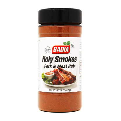 Badia Seasoning Holy Smokes Pork and Meat, 5.5 oz