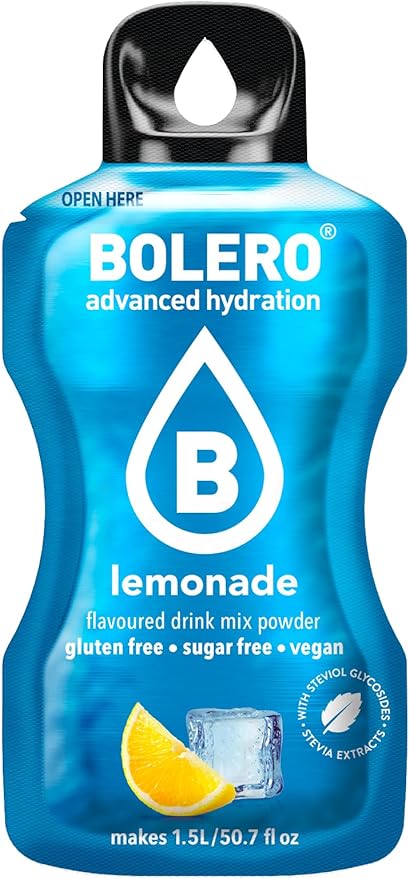 lemon Bolero drinks 9g selection of flavours