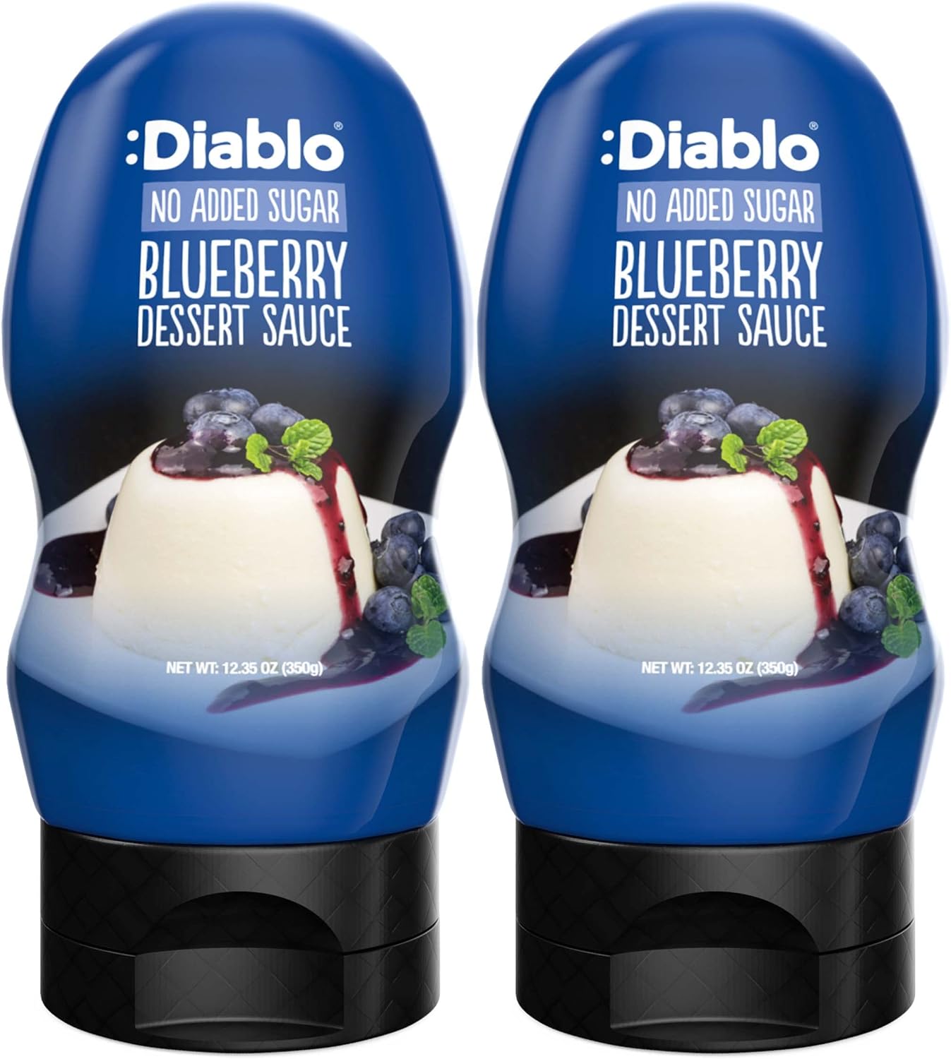 Diablo Dessert Sauce | No Added Sugar | Gluten Free | Diabetic Friendly | Hamper Available - Perfect for Gifting | 355g