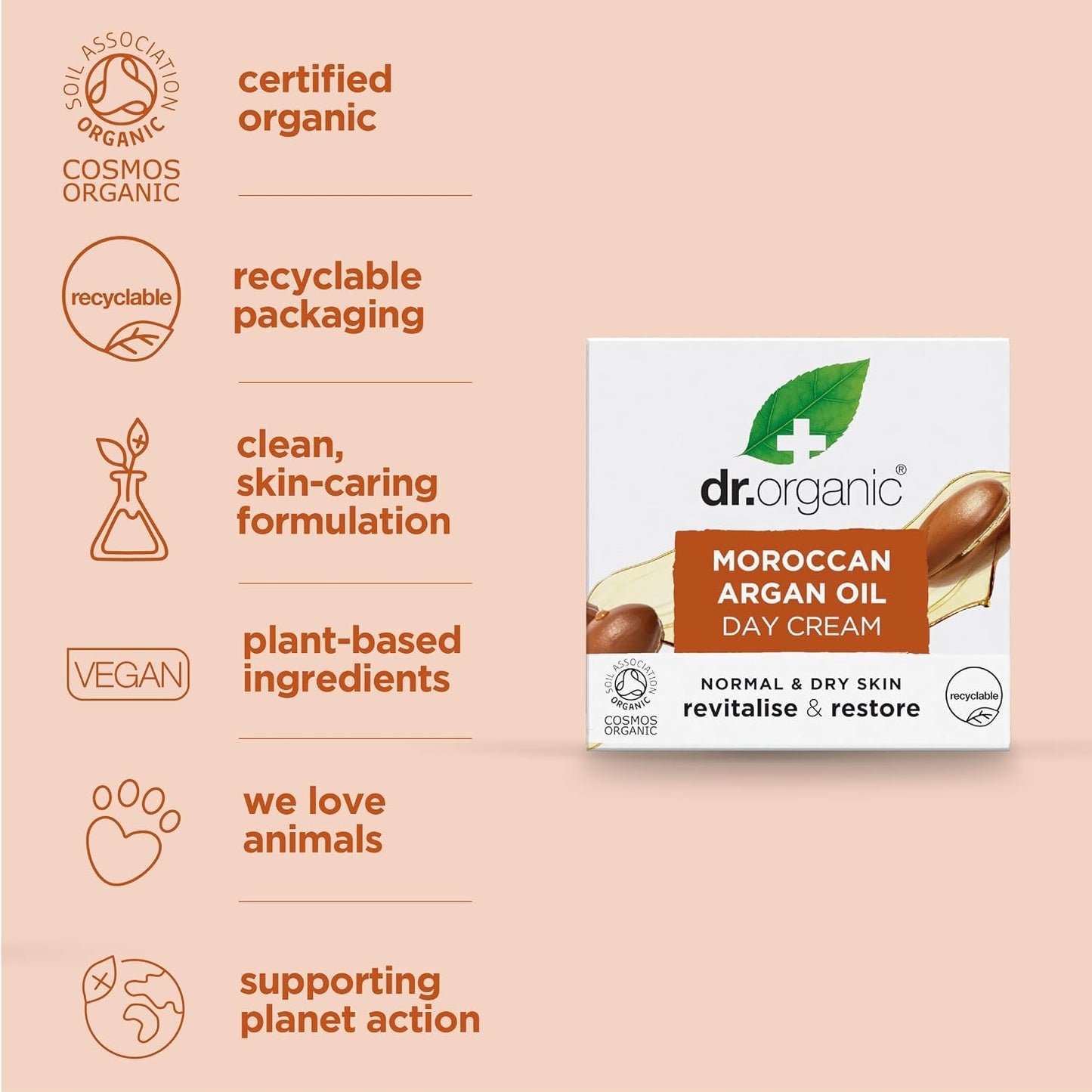 DR ORGANIC Day Cream 50 ml, Pack of 1