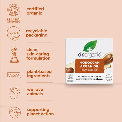 DR ORGANIC Day Cream 50 ml, Pack of 1