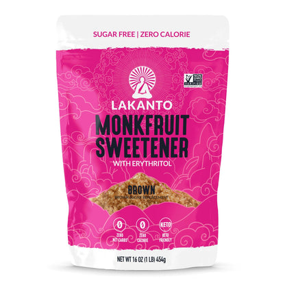 Lakanto Powdered Monk Fruit Sweetener with Erythritol - Powdered Sugar Substitute, Zero Calorie, Keto Diet Friendly, Zero Net Carbs, Baking, Extract, Sugar Replacement
