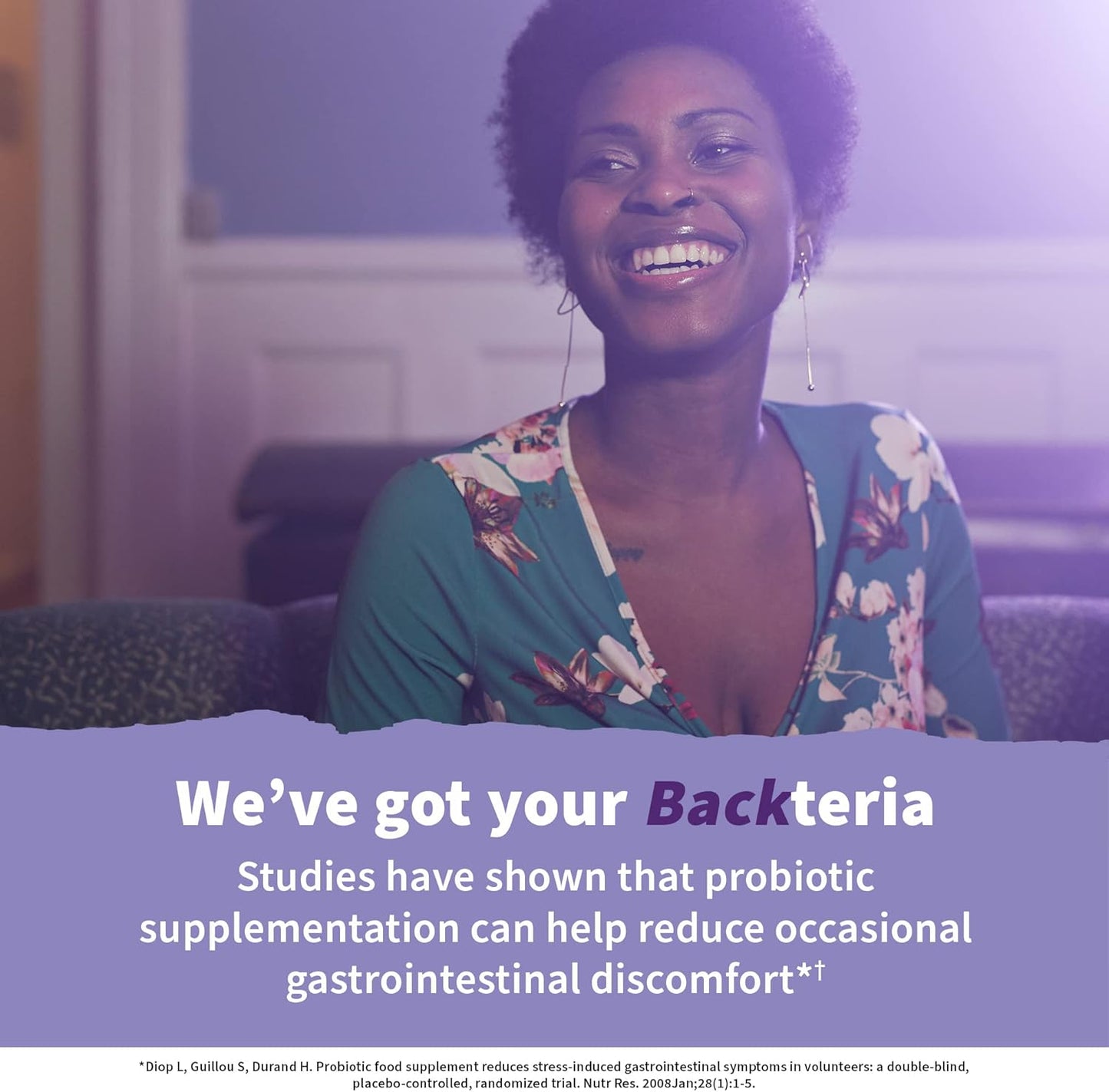 Garden of Life Probiotics Mood+ Dr Formulated Acidophilus Probiotic Supplement - Promotes Emotional Well-Being, Relaxation and Digestive Balance - Ashwagandha for Stress Management, 60 Veggie Caps