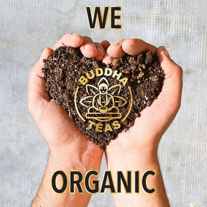 Buddha Teas Organic Dandelion Root Tea – 18 Bleach-Free Tea Bags – Caffeine-Free Tea with a Rich, Earthy Taste, Natural Source of Vitamins, Minerals, and Antioxidants, Kosher, GMO-Free