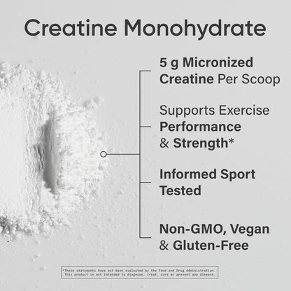 Sports Research® Creatine Monohydrate Capsules - May Support Workout Recovery, Lean Muscle gain, Performance and Strength* - Non-GMO, Vegan Certified - 5g per Servings - 30 Servings