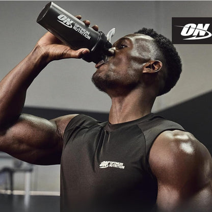 Optimum Nutrition ON 100% Gold Standard Blender Shaker Water Bottle 600ml - 800ml for Whey Protein Creatine BCAA Serious Mass Weight Gainer Amino Energy Drink