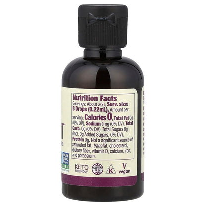 NOW Foods, Certified Organic Monk Fruit Liquid, Zero-Calorie Liquid Sweetener, Non-GMO, Low Glycemic Impact, 2-Ounce