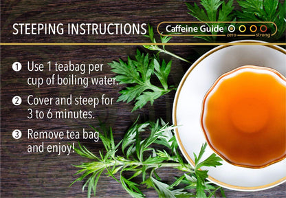 Buddha Teas - Chaga Tea - Organic Herbal Tea - For Cognitive Balance & Overall Health - With Chaga Mushroom, Antioxidants & B Vitamins - Caffeine Free - OU Kosher - 18 Tea Bags (Pack of 1)