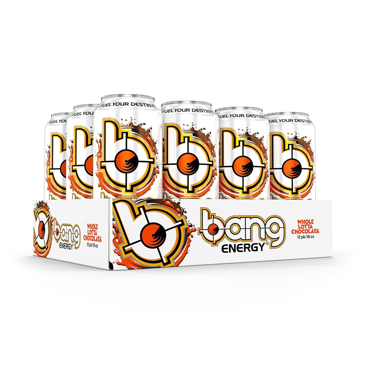 Bang Energy Nectarine Blueberry, Sugar-Free Energy Drink , 16-Ounce.