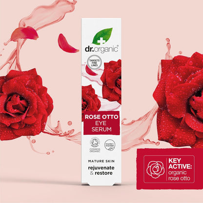 DR ORGANIC Rose Eye Serum, 15 ml