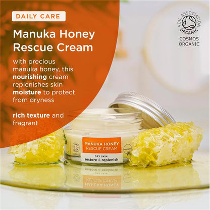 Organic Manuka Honey Rescue Cream