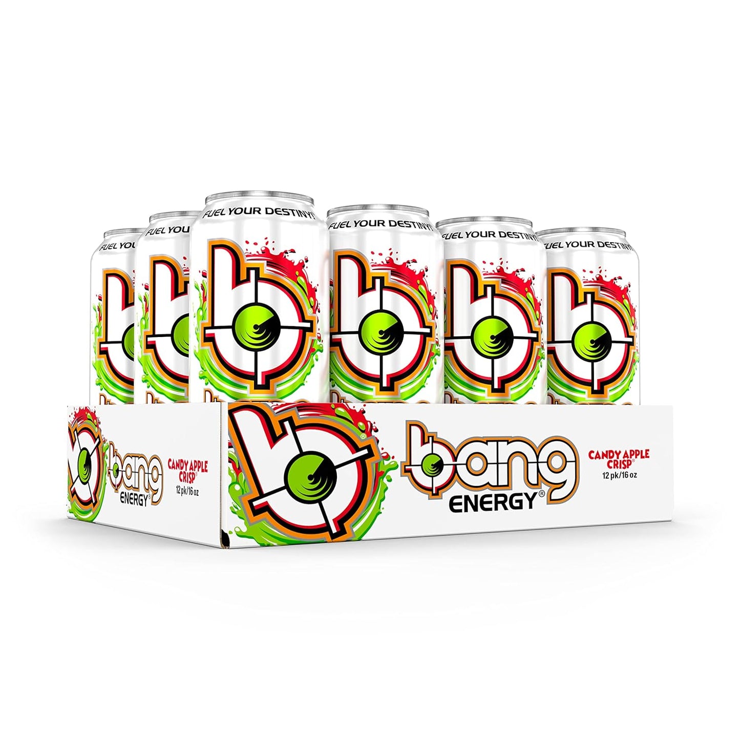 Bang Energy Nectarine Blueberry, Sugar-Free Energy Drink , 16-Ounce.