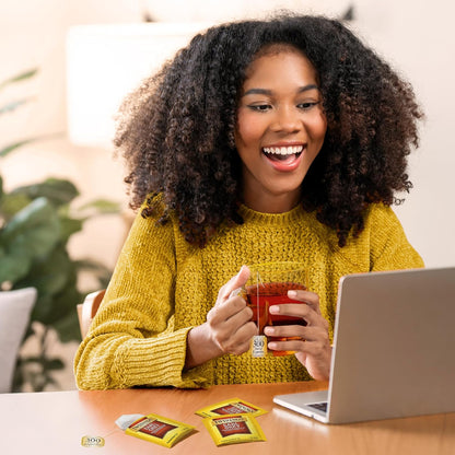 Twinings Wild Berries Herbal Tea Individually Wrapped Bags, 20 Count (Pack of 1), Full-Flavoured, Naturally Caffeine-Free, Enjoy Hot or Iced, 20 Teabags