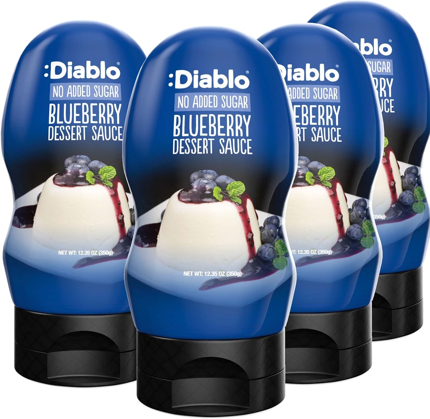 Diablo Dessert Sauce | No Added Sugar | Gluten Free | Diabetic Friendly | Hamper Available - Perfect for Gifting | 355g