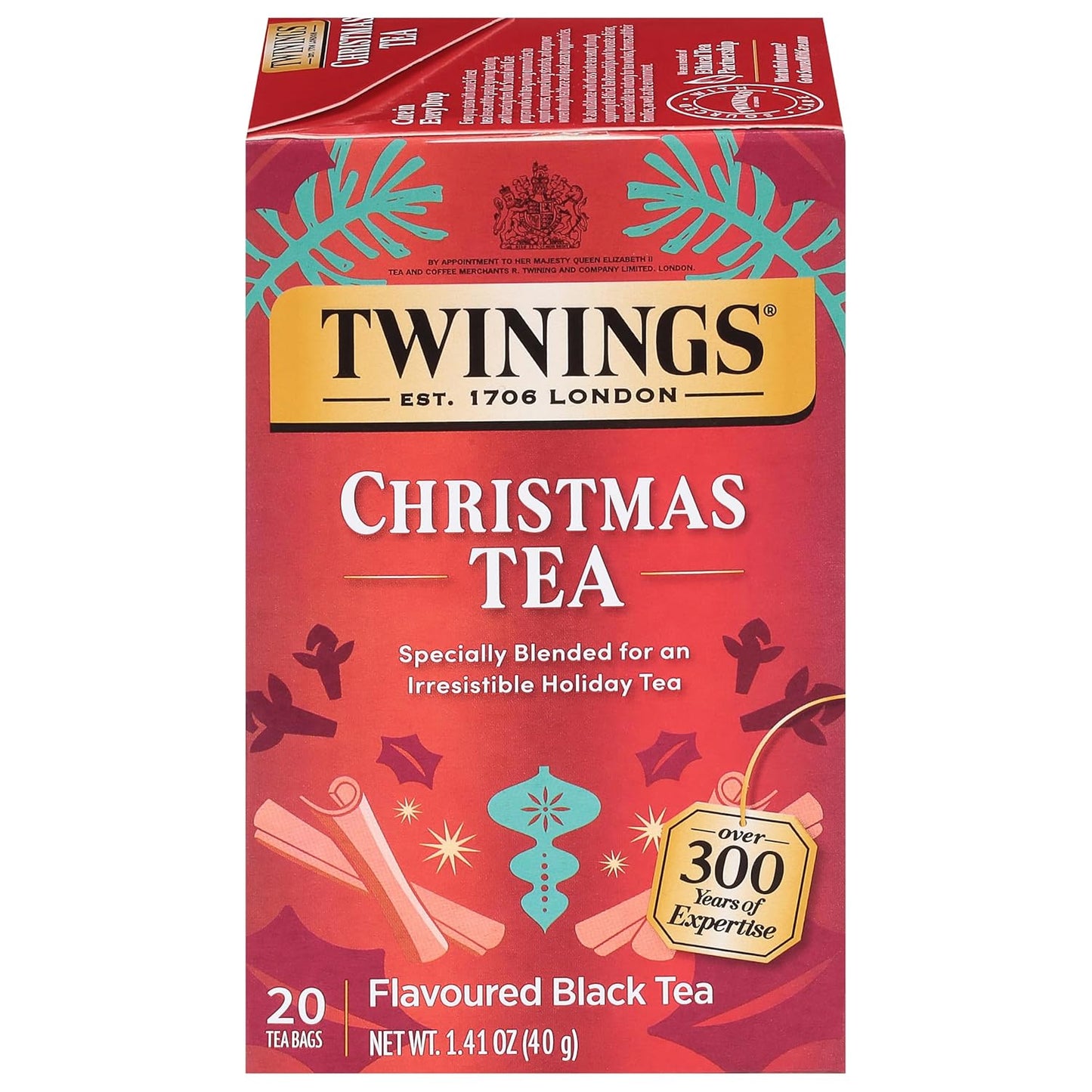 Twinings Mango & Pineapple Herbal Tea Individually Wrapped Bags, 20 Count (Pack of 6), Naturally Caffeine-Free, Enjoy Hot or Iced, 120 Teabags