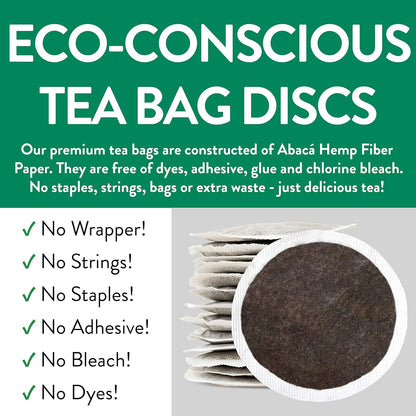 FGO Organic White Tea, Eco-Conscious Tea Bags, Packaging May Vary, 100 Count (Pack of 1)