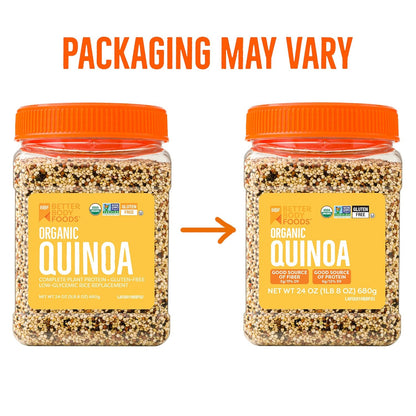 BetterBody Foods Organic Quinoa, 1 Lb