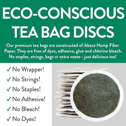 FGO Organic White Tea, Eco-Conscious Tea Bags, Packaging May Vary, 100 Count (Pack of 1)