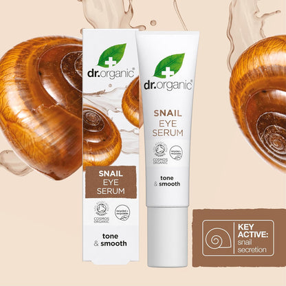 Organic Snail Gel Anti Aging Eye Serum, 15 ml