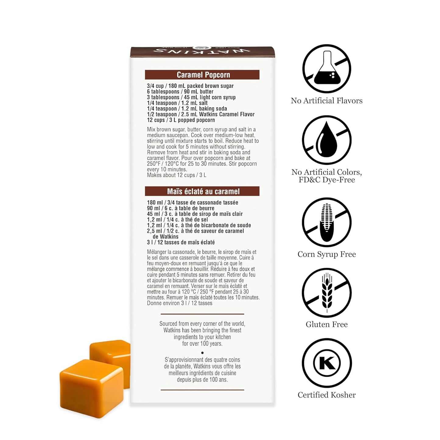 Watkins Organic Pure Vanilla Alcohol Free Flavoring, 2 Fl. Oz (Pack of 1)