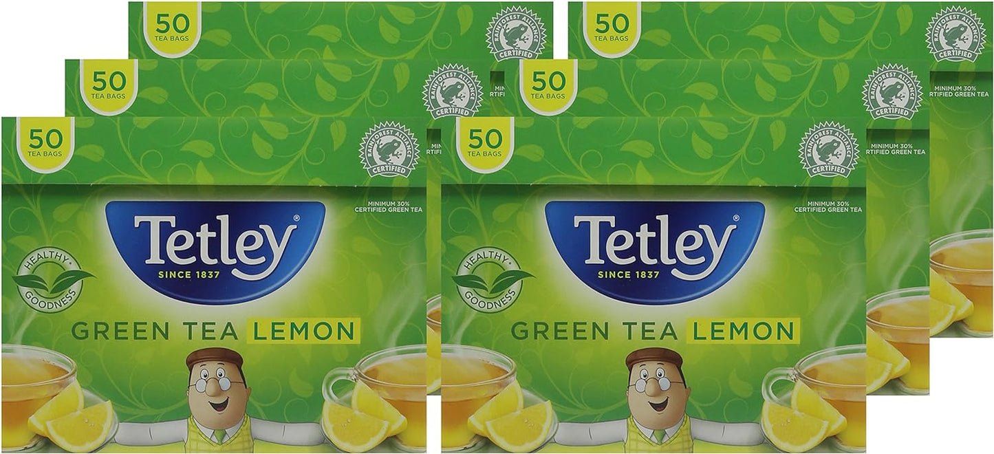 Tetley Super Green Matcha 20 Tea Bags Per Box (4 Boxes)