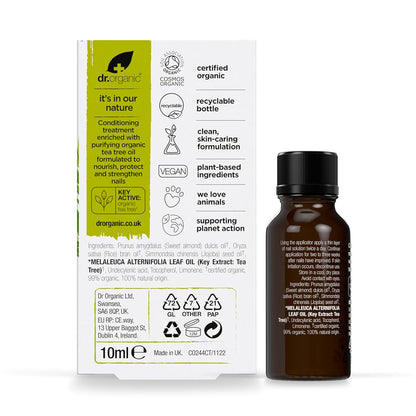 Organic Doctor Tea Tree Nail Solution, 0.34 Fluid Ounce
