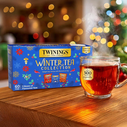 Twinings Wild Berries Herbal Tea Individually Wrapped Bags, 20 Count (Pack of 1), Full-Flavoured, Naturally Caffeine-Free, Enjoy Hot or Iced, 20 Teabags