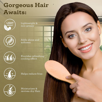 GuruNanda Rosemary Mint for Hair Growth with Keratin & Vitamin E Oil - Encourages Scalp, Shine & Hair Strengthening- 100% Natural, Cruelty-Free, 8oz