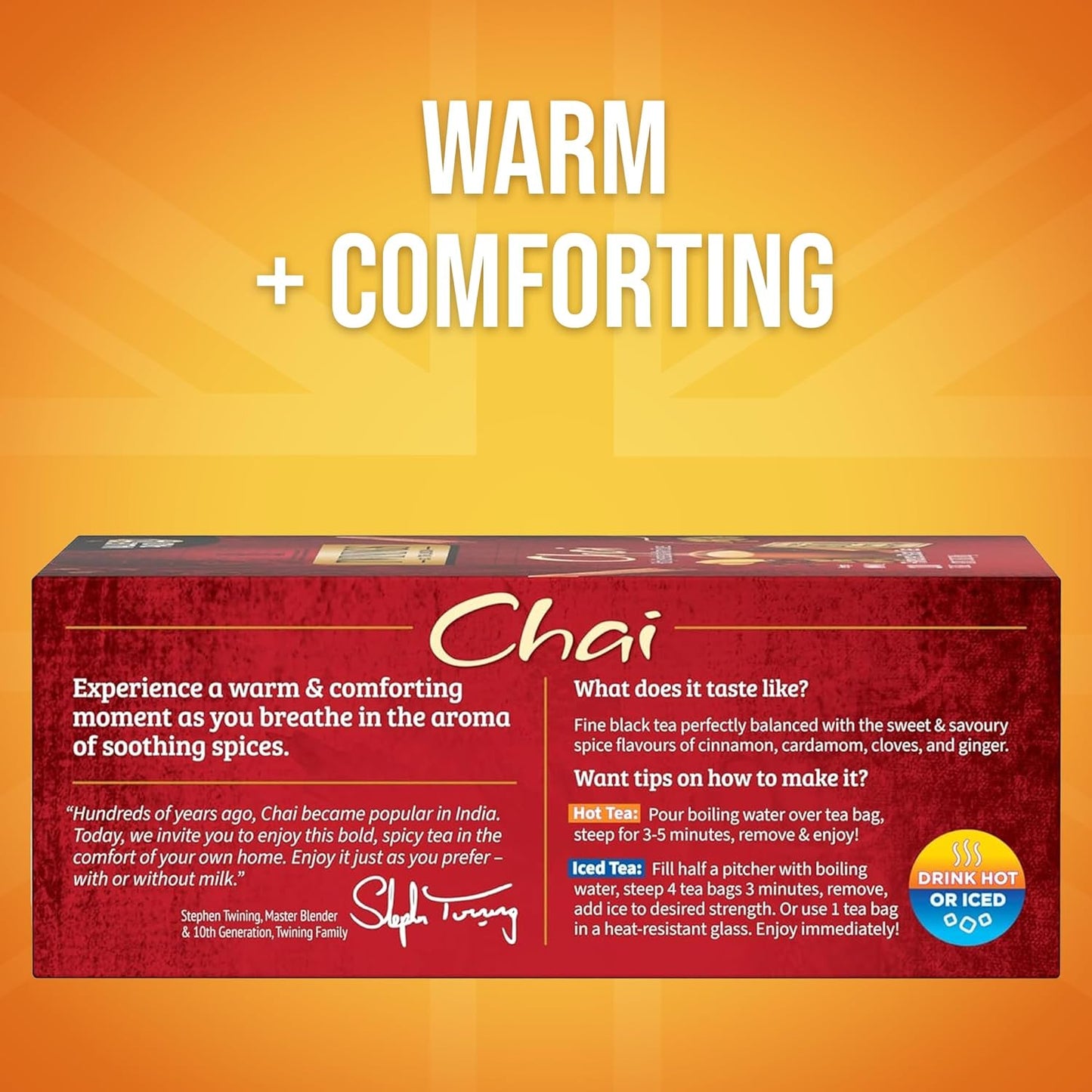 Twinings Wild Berries Herbal Tea Individually Wrapped Bags, 20 Count (Pack of 1), Full-Flavoured, Naturally Caffeine-Free, Enjoy Hot or Iced, 20 Teabags