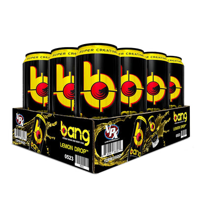 Bang Energy Nectarine Blueberry, Sugar-Free Energy Drink , 16-Ounce.