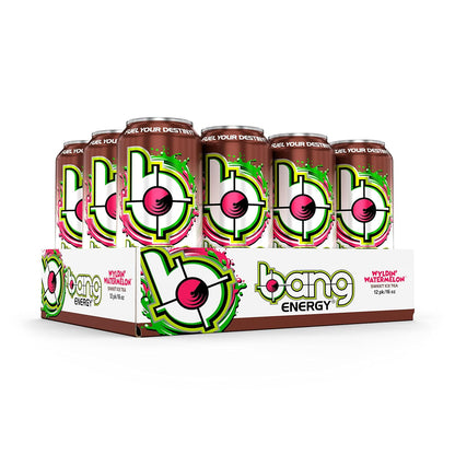 Bang Energy Nectarine Blueberry, Sugar-Free Energy Drink , 16-Ounce.