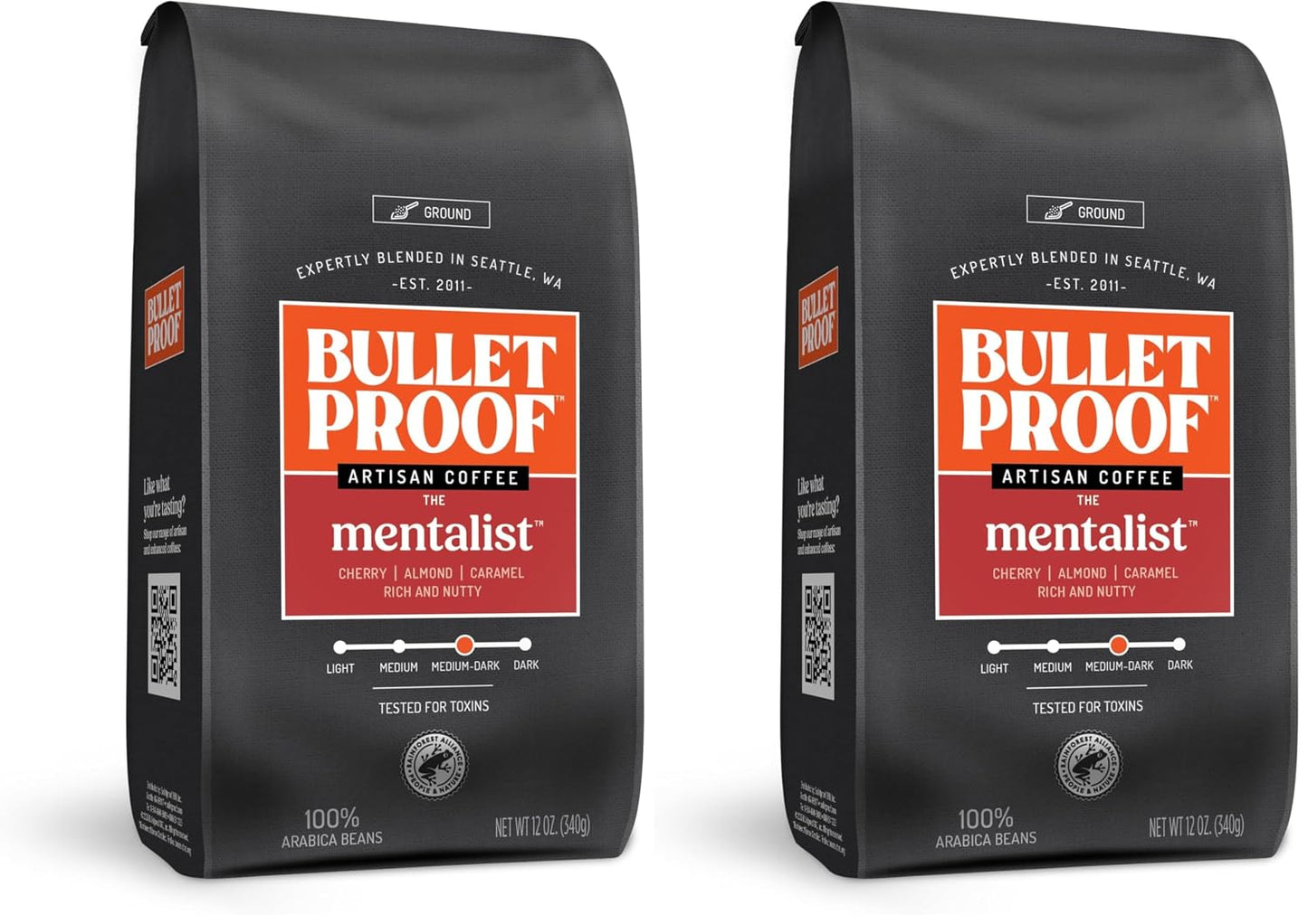 Bulletproof Original Medium Roast Ground Coffee, 12 oz