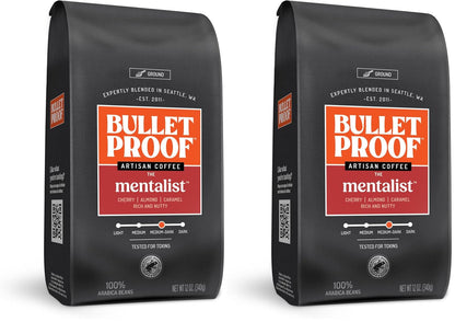 Bulletproof Original Medium Roast Ground Coffee, 12 oz