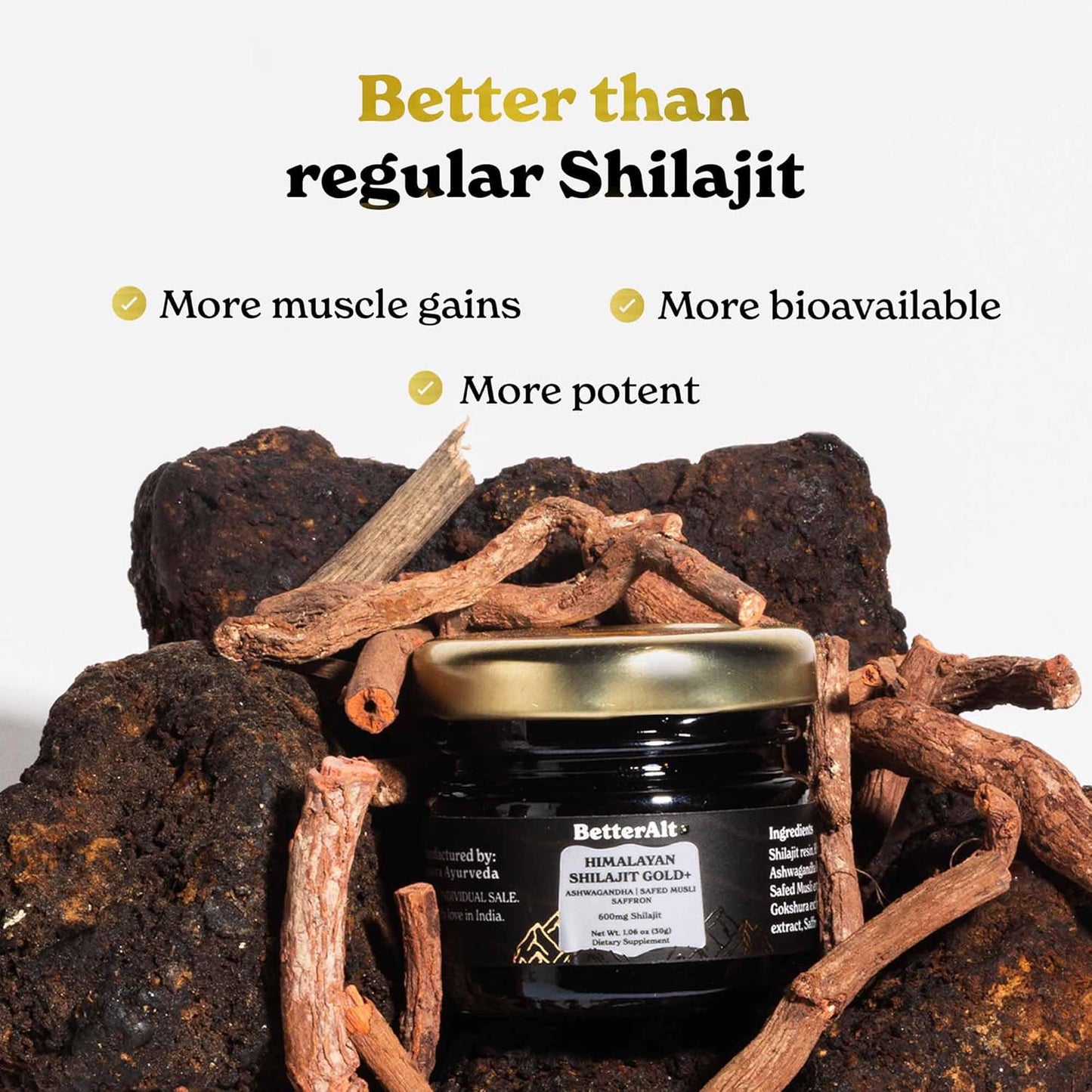 Better Alt Shilajit Resin