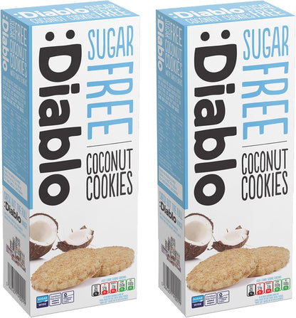 Diablo No Added Sugar Digestive Cookies – Low Sugar Snacks, Cookies Biscuits for All, Sweetened with Maltitol, Ideal for Gifting, Festive Hampers, Holiday Events & Special Occasions – 150g Pack of 1