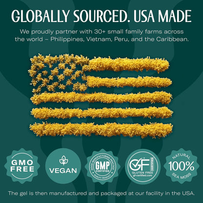 TrueSeaMoss Sea Moss Gel – Limited Edition – Made in USA – Wildcrafted Seamoss, Fresh Fruits & Sea Vegetables – Cherry, Pack of 1 (Labels May Vary)