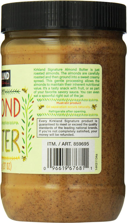 Kirkland Signature Creamy Almond Butter 765g