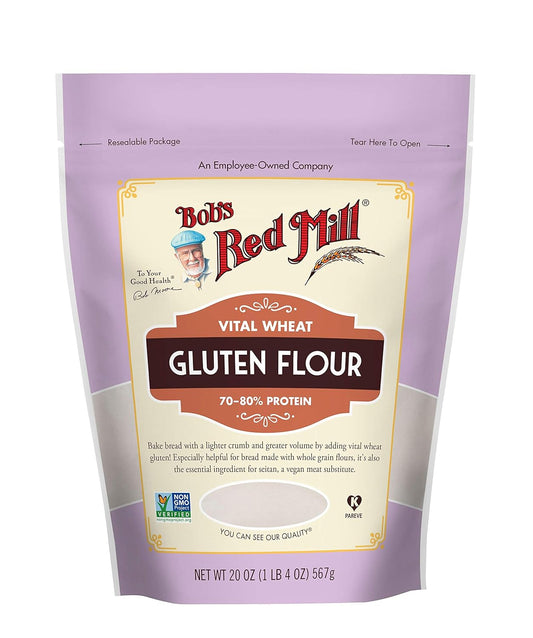 Bob's Red Mill Vital Wheat Gluten Flour, 20-ounce (Pack of 1)