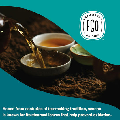 FGO Organic White Tea, Eco-Conscious Tea Bags, Packaging May Vary, 100 Count (Pack of 1)
