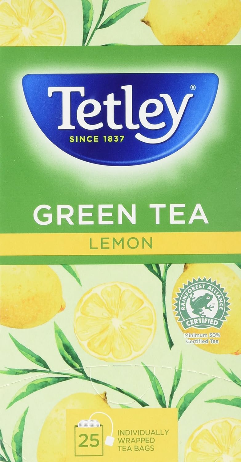 Tetley Super Green Matcha 20 Tea Bags Per Box (4 Boxes)