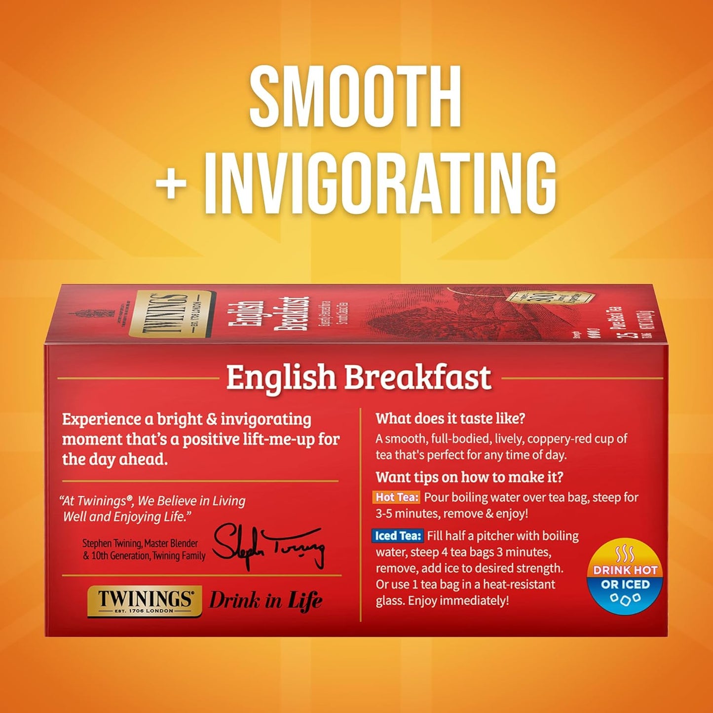 Twinings Wild Berries Herbal Tea Individually Wrapped Bags, 20 Count (Pack of 1), Full-Flavoured, Naturally Caffeine-Free, Enjoy Hot or Iced, 20 Teabags