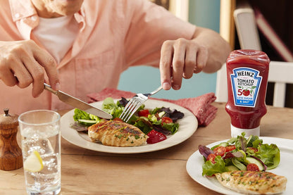 Heinz Tomato Ketchup 50% Less Sugar & Salt 800ml