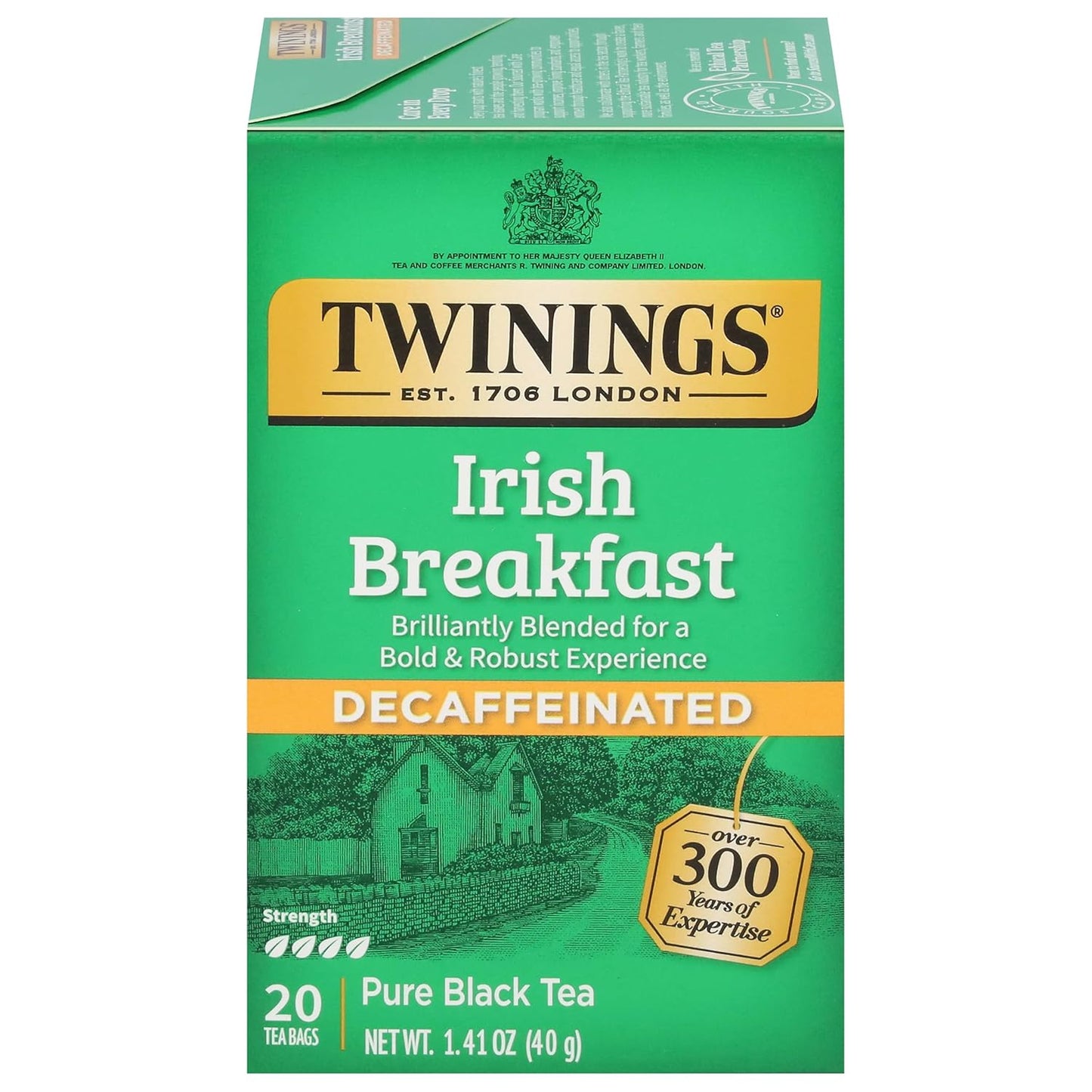 Twinings Wild Berries Herbal Tea Individually Wrapped Bags, 20 Count (Pack of 1), Full-Flavoured, Naturally Caffeine-Free, Enjoy Hot or Iced, 20 Teabags