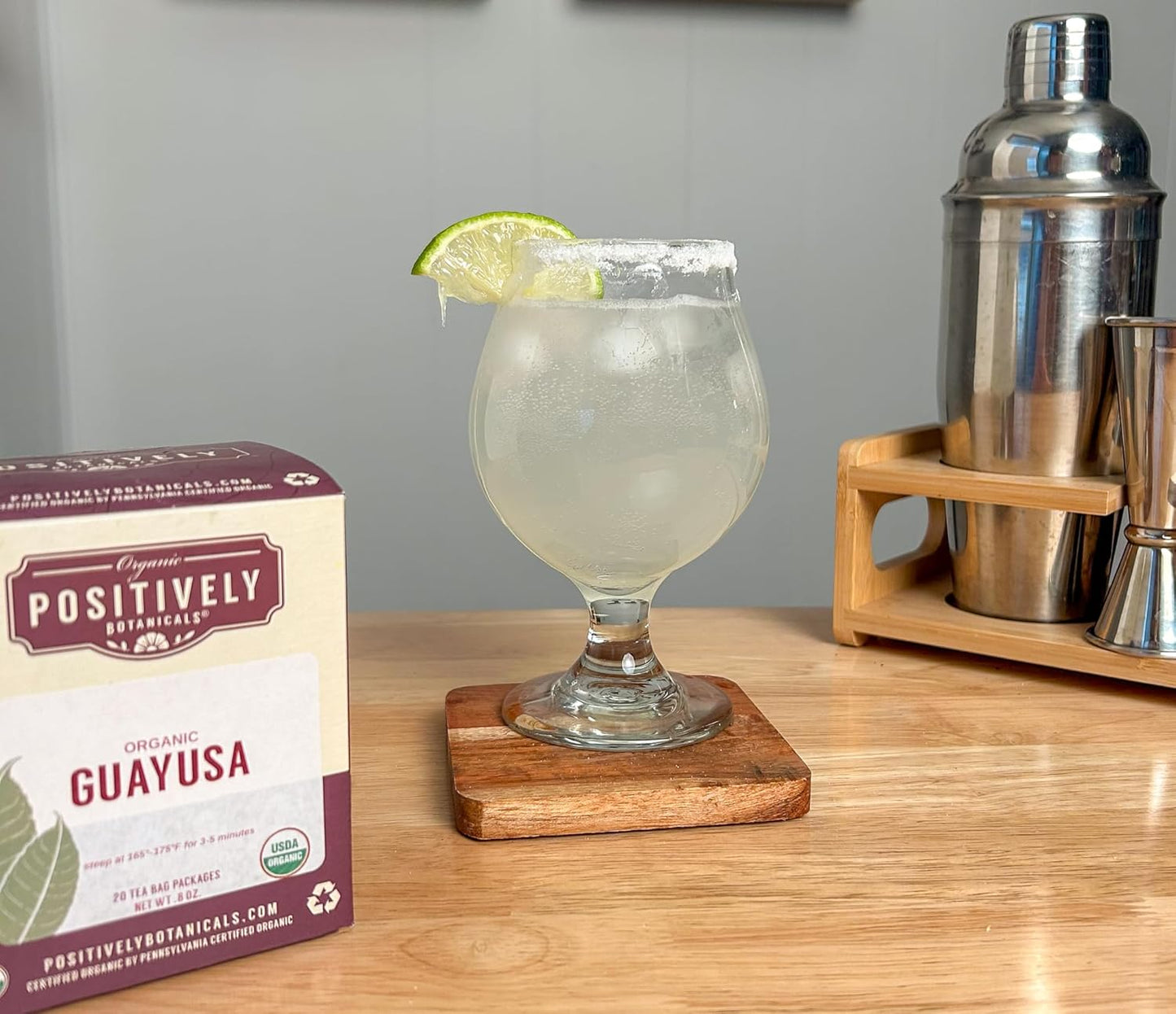 Organic Positively Botanicals Company, Anise Seed Herbal Tea Bags, 20 Count