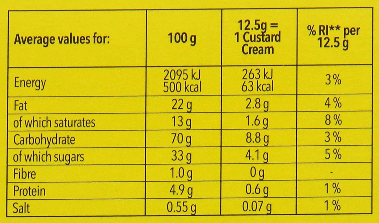 Schär Gluten Free Custard Creams, 125 g