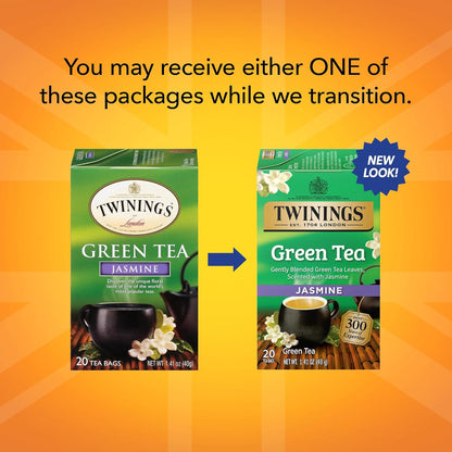 Twinings Wild Berries Herbal Tea Individually Wrapped Bags, 20 Count (Pack of 1), Full-Flavoured, Naturally Caffeine-Free, Enjoy Hot or Iced, 20 Teabags
