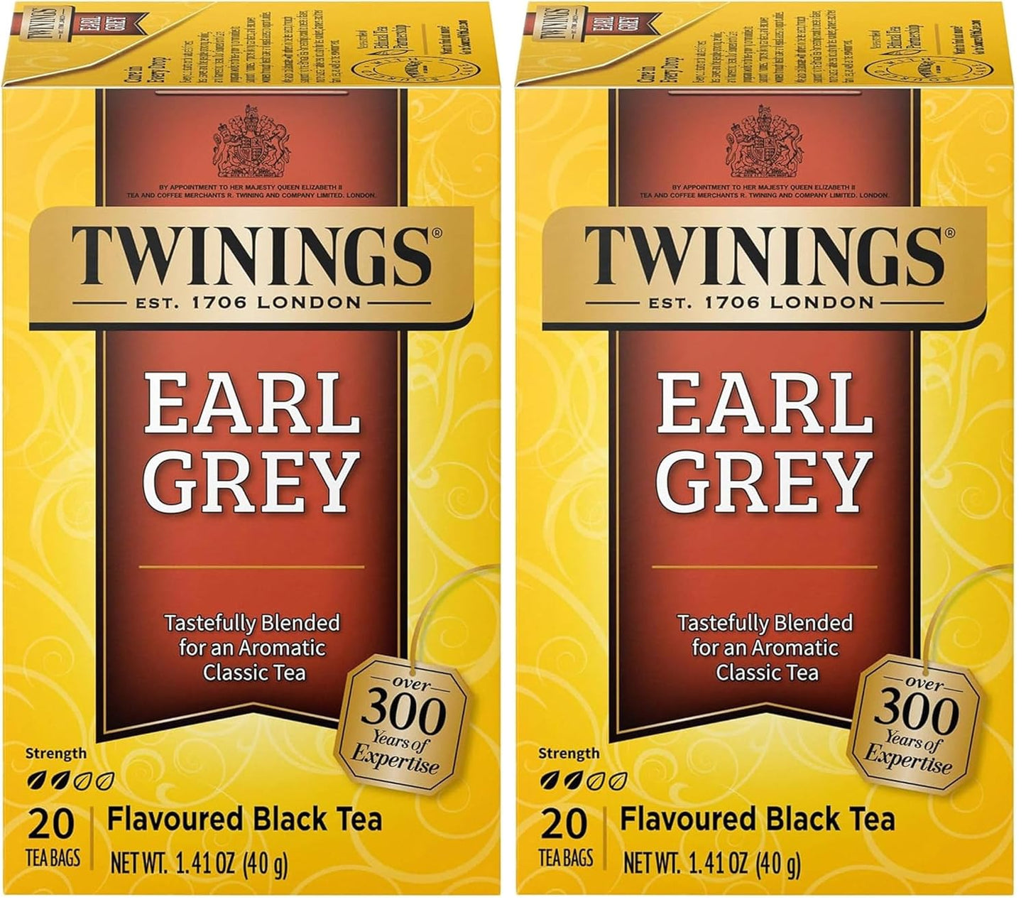 Twinings Mango & Pineapple Herbal Tea Individually Wrapped Bags, 20 Count (Pack of 6), Naturally Caffeine-Free, Enjoy Hot or Iced, 120 Teabags