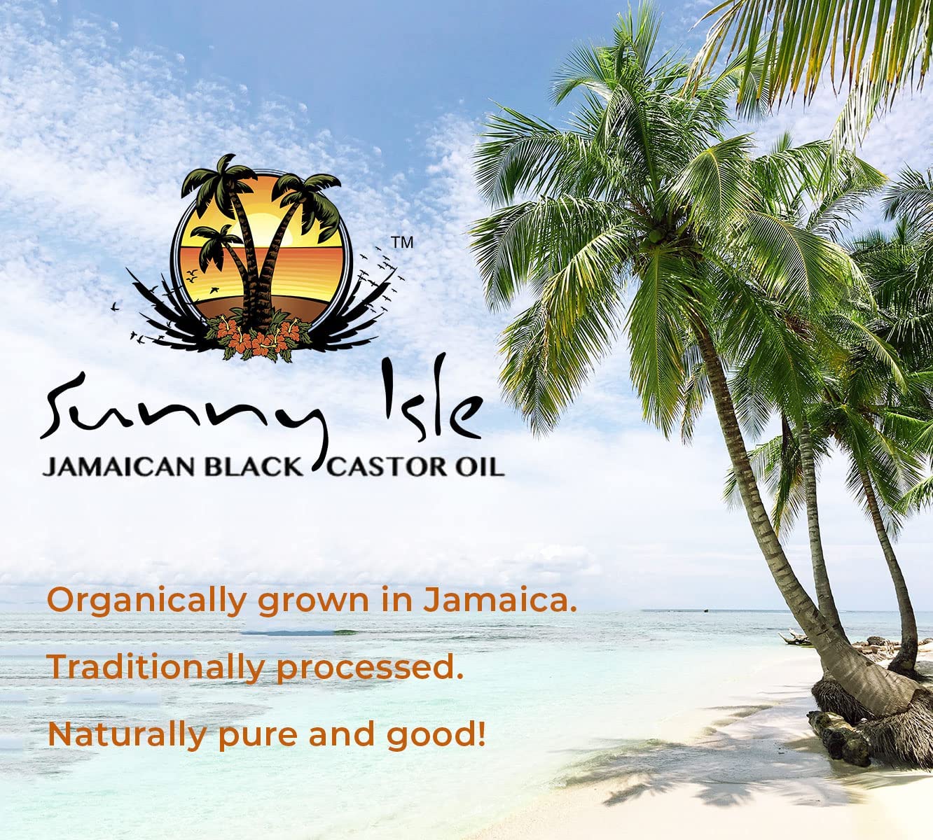 Sunny Isle Jamaican Black Castor Oil 4oz | 100% Natural for Hair, Scalp and Skin Care