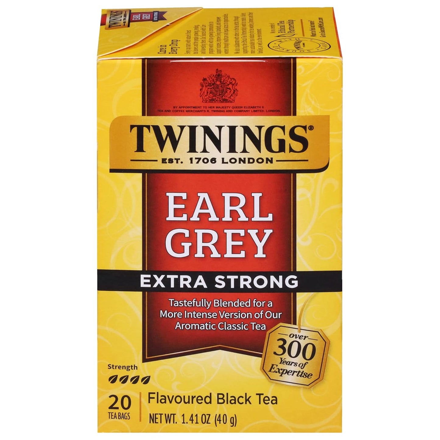 Twinings Mango & Pineapple Herbal Tea Individually Wrapped Bags, 20 Count (Pack of 6), Naturally Caffeine-Free, Enjoy Hot or Iced, 120 Teabags