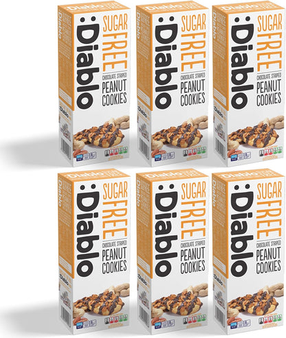 Diablo No Added Sugar Digestive Cookies – Low Sugar Snacks, Cookies Biscuits for All, Sweetened with Maltitol, Ideal for Gifting, Festive Hampers, Holiday Events & Special Occasions – 150g Pack of 1